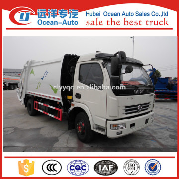 Dongfeng 4X2 8cbm compactor precio del camión de basura